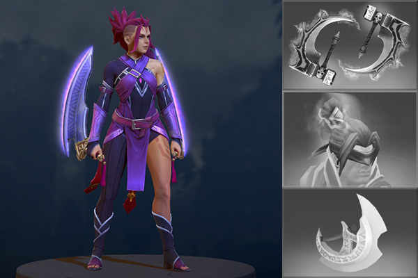 Antimage Wei Female (You Can Add Weapon And Head) для Antimage